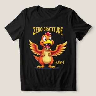 Camiseta Engraçado F-Caw-F Dinossauro FCAWF Dinossaur Ação