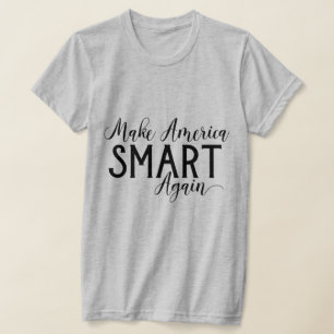 Camiseta Engraçado faça o Anti-Trunfo de América Smart