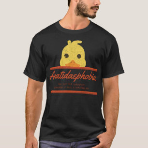 Camiseta Engraçado Fazenda de pata animal Anatidaephobia Du