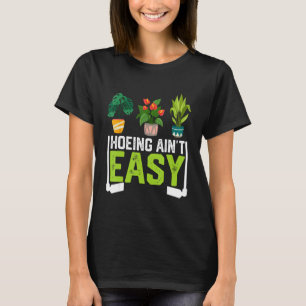 Camiseta Engraçado fazendeiro que não tem plantas de legume