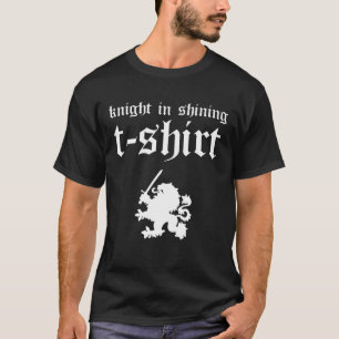 Camiseta Engraçado Feira Renascentista Cavaleiro Heráldic