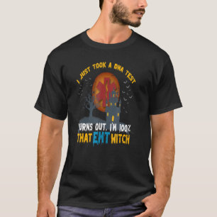 Camiseta Engraçado Feiticeira Médica Emt no Halloween