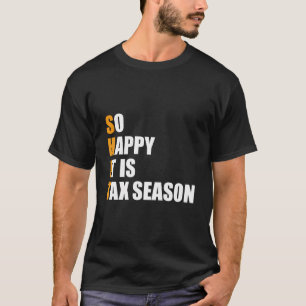 Camiseta Engraçado, Feliz Que É O Livro Contabilista Da Est