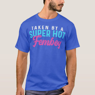 Camiseta Engraçado Femboy Tirado Por Um Presente Super Quen