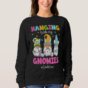 Camiseta Engraçado Ficar Com Os Meus Gnomos Enfermeira De T