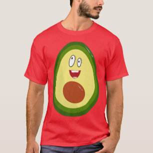 Camiseta Engraçado Figurino De Avocado Fora De Halloween Fo