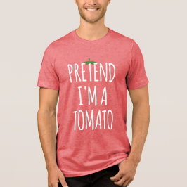 Camiseta Engraçado Figurino Halloween - Finja que sou Tomat