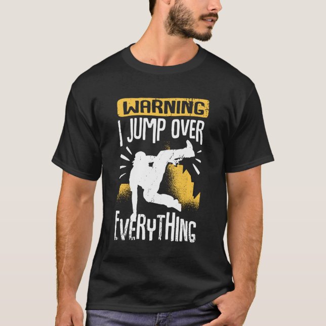 Camiseta Engraçado Freerunning Parkour Traceur Gift (Frente)