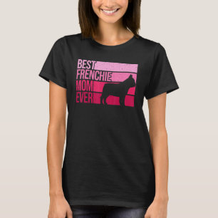Camiseta Engraçado Frenchie Mãe Para Mulheres Meninas Franc
