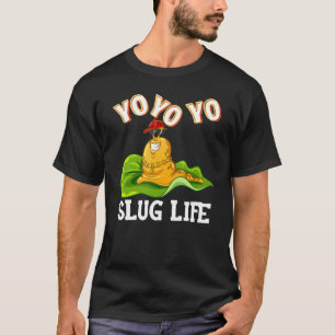 Camiseta Engraçado Gangster de Hip Hop Slug Life Gardener G