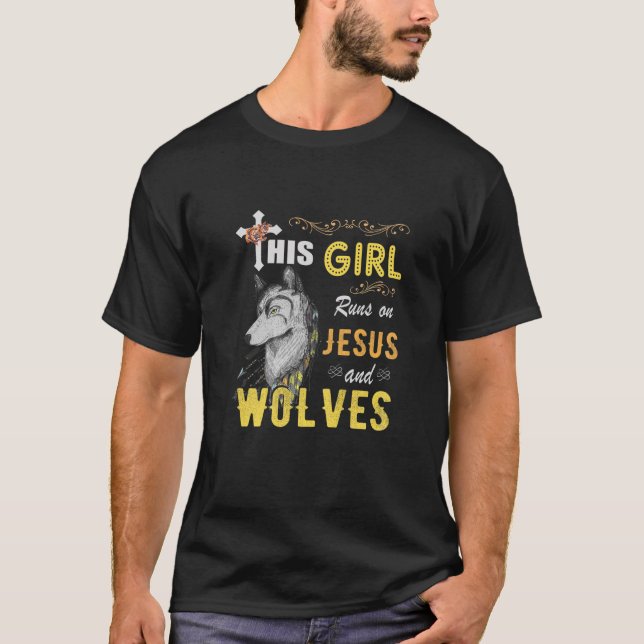 Camiseta Engraçado Garota Da Água Presente Correndo Sobre J (Frente)