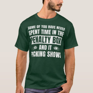 Camiseta Engraçado Gastar Tempo De Hóquei No Gelo Na Caixa 