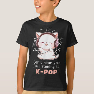 Camiseta Engraçado, Gato Amante não te ouve, estou ouvindo.