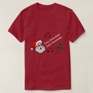 Camiseta Engraçado Gay de Natal Feliz Haveaduto Humor LGBTQ