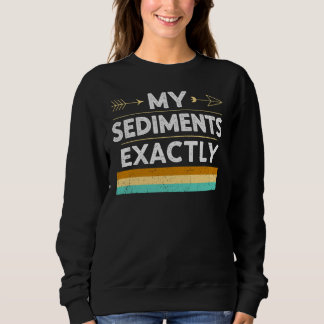 Camiseta Engraçado Geologia - Meus Sedimentos Exatamente