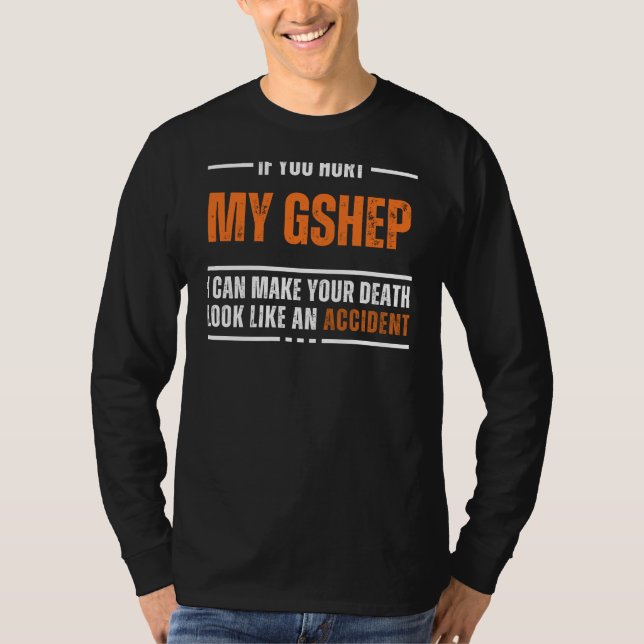 Camiseta Engraçado German shepherd Lover Tee - Bold e Hilar (Frente)