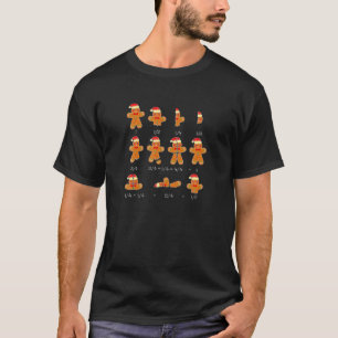 Camiseta Engraçado Gingerpão Homem Figurino Halloween