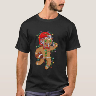 Camiseta Engraçado Gingerpão Jogando Cristo Americano de Fu
