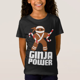 Camiseta Engraçado Ginja Power Bonito Cookie de Natal Ginge