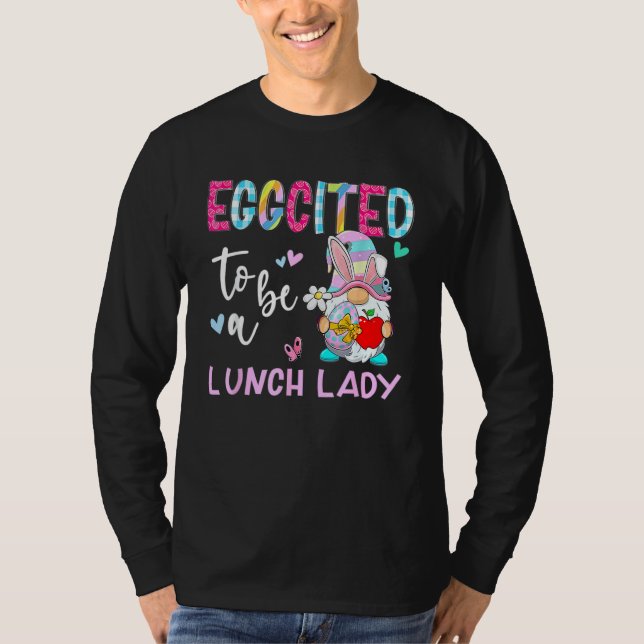 Camiseta Engraçado Gnomo Que É Ser A Páscoa De Lady Bunny (Frente)