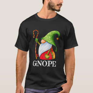 Camiseta Engraçado GNOPE Nórdico Gnomo Escandinavo Elf Su