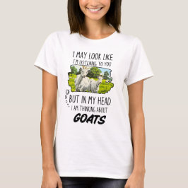 Camiseta Engraçado Goat Lover