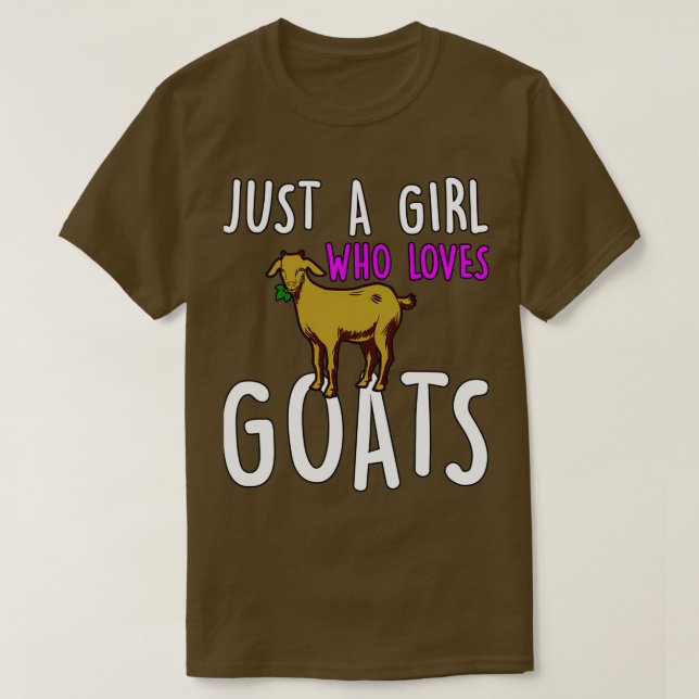 Camiseta Engraçado Goat Say  (Frente do Design)