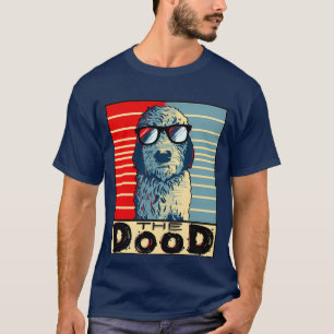Camiseta Engraçado Goldendoodle Dando Um Ouro Dodle O Prípl