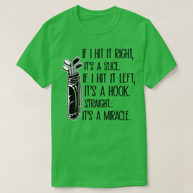 Camiseta Engraçado Golf Sayings (Frente do Design)