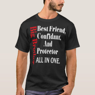 Camiseta Engraçado Grande Irmão Definição Aniversário