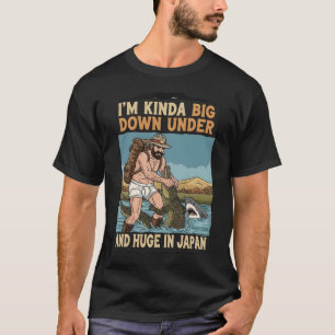 Camiseta Engraçado Grande no Japão