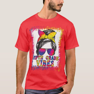 Camiseta Engraçado Grau 5 Vibes Mensagem De Volta Para A Cr