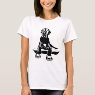 Camiseta Engraçado Great Dane Ilios