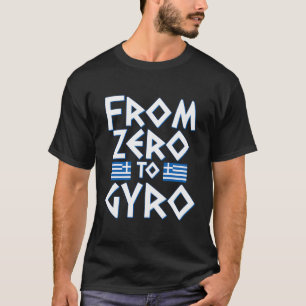Camiseta Engraçado Grécia grego Orgulho Gyro Pun Gift