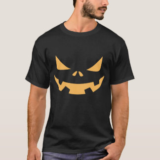 Camiseta Engraçado Grumpy Halloween Bompkin Design mulheres