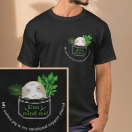 Camiseta Engraçado Guiné Pig