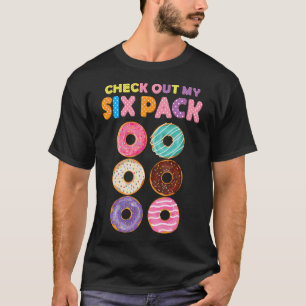 Camiseta Engraçado Gym Veja Minha Rosquinha Engraçada De Ro