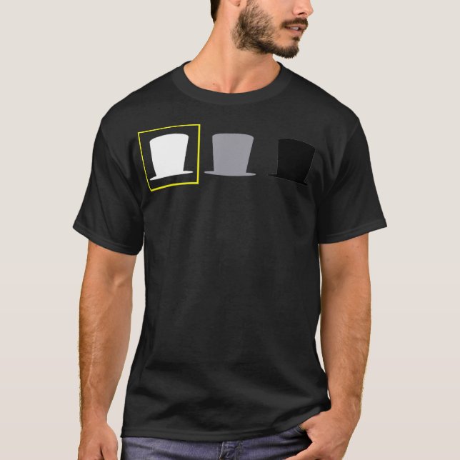 Camiseta Engraçado Hacker Branco do Hacker da Segurança Cib (Frente)