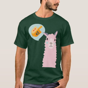 Camiseta Engraçado Hanukkah Chanukah lama acha que Dreidel