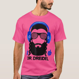 Camiseta Engraçado Hanukkah Hebrew Rapper Dj Chanukah Dr Dr