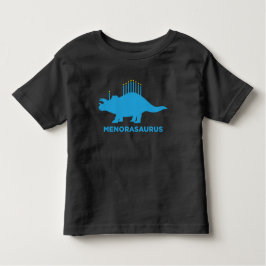 Camiseta Engraçado Hanukkah Menorasaurus Menorah Dinossauro