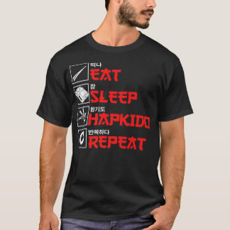 Camiseta Engraçado Hapkido Design Coreano de Arte Marcial