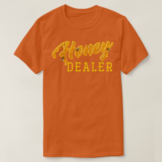 Camiseta Engraçado Hobby Gift Honey Beekeeper (Frente do Design)
