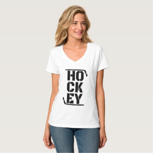 Camiseta Engraçado Hockey