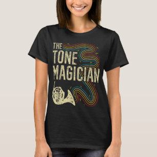 Camiseta Engraçado Horn Francês, Tone Maggie Hornist Horn P