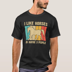 Camiseta Engraçado Horse Art Horse Amante Homens Mulheres M