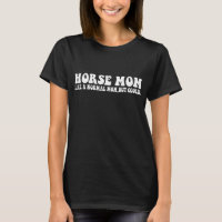 Engraçado Horseback Andando Mamãe Cavalo Mãe Deu I