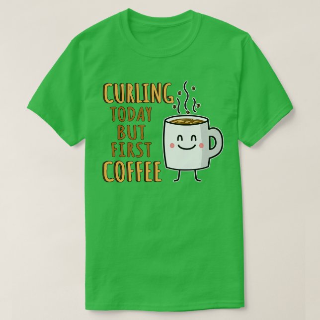 Camiseta Engraçado Humor Curvo (Frente do Design)
