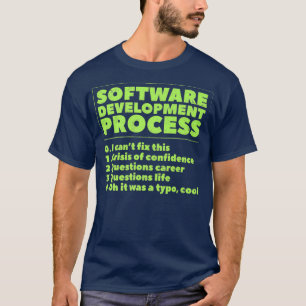 Camiseta Engraçado Humor de Codificação do Desenvolvedor