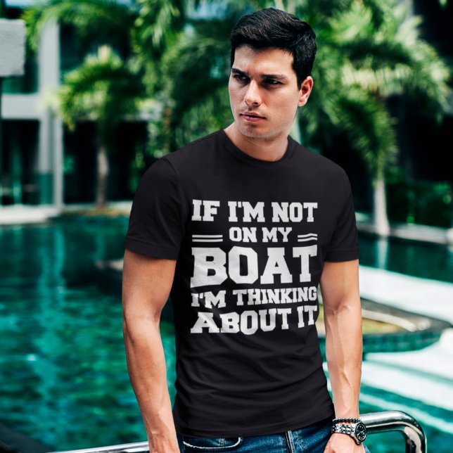 Camiseta Engraçado Humor Do Barco Para O Proprietário Do Ba (Criador carregado)